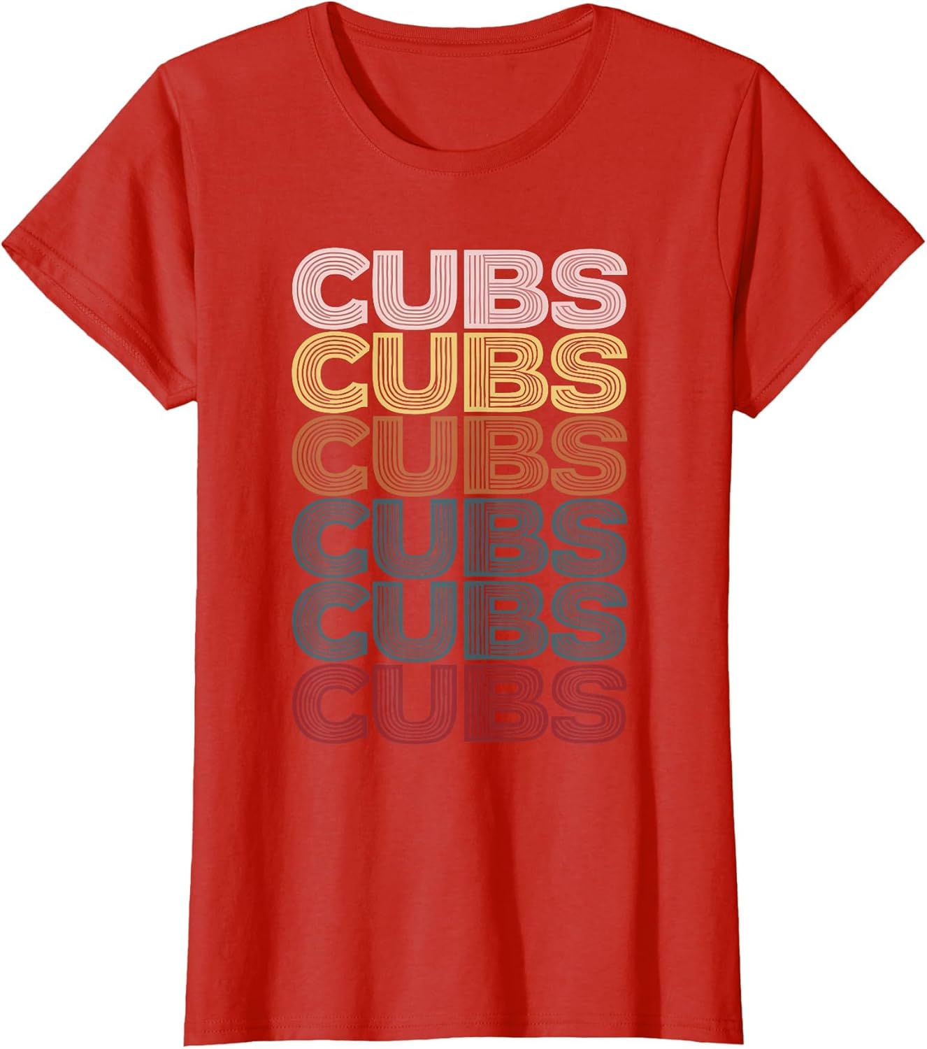 Retro Cubs Name Throwback Vintage