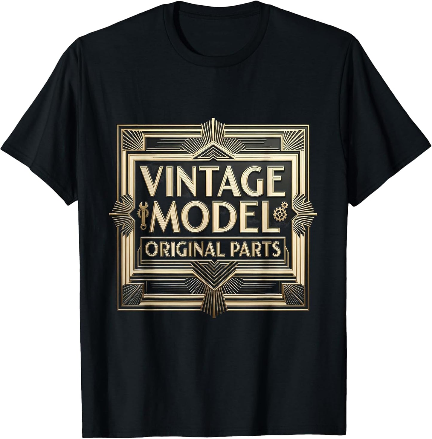 Vintage Model Original Parts Funny Aging Design