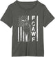 Funny F CAW F Crow with USA Flag