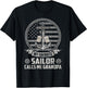 My Favorite Sailor Calls Me Grandpa Flag US Veteran Military