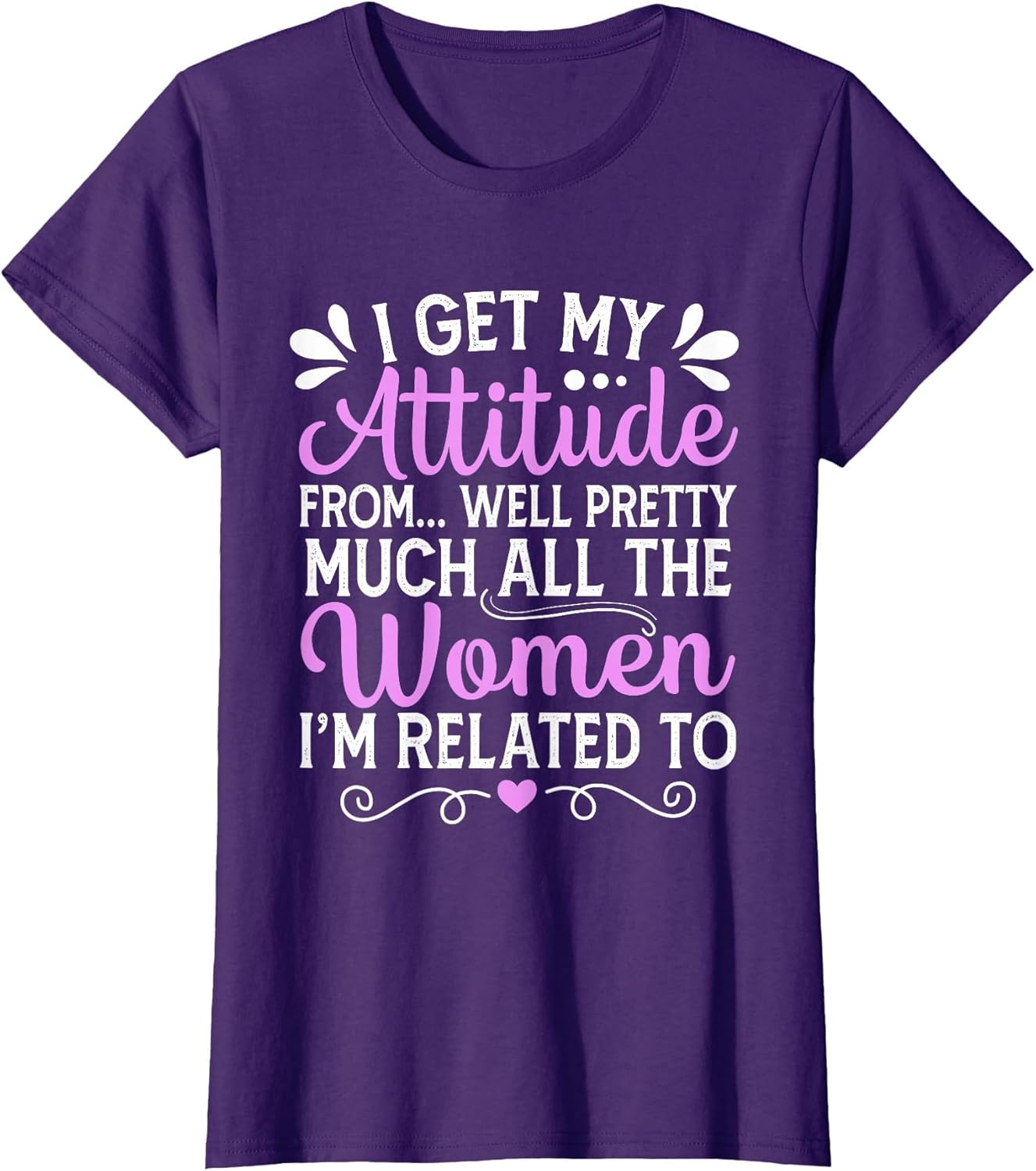 I Get My Attitude from All The Women Mom Sister Aunt Grandma