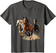 Vintage Horses Lover Graphic Women Boys Girls