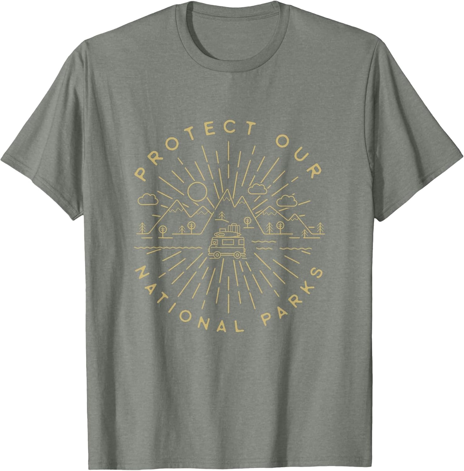 Protect Our National Parks Hiking Camping Outdoors Shirt