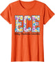 Retro ECE Early Childhood Educator Boho Floral ECE Teacher