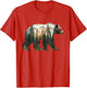 Bear Forest Mountains Trees Nature Sunset Outdoor Graphic