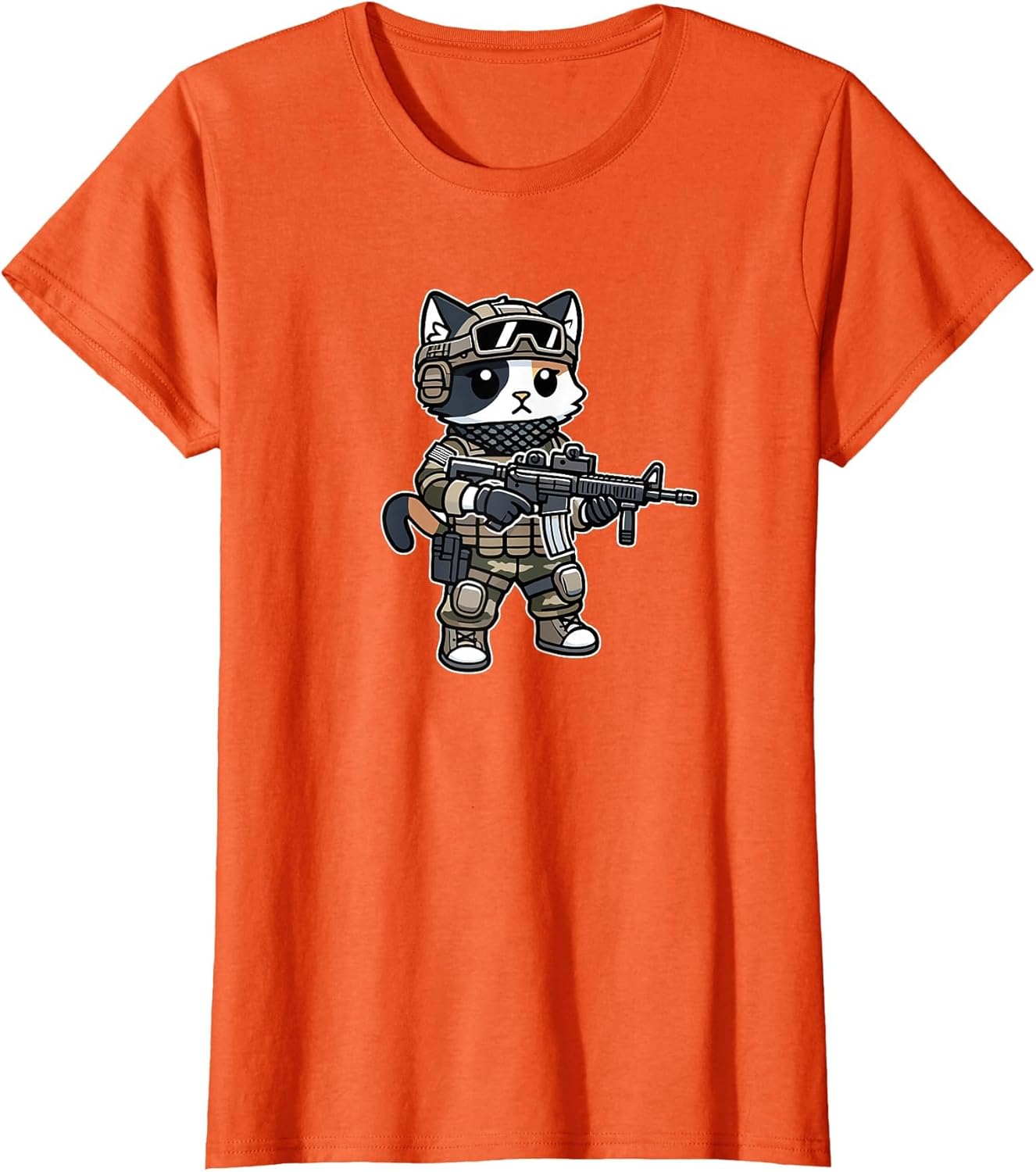 Cool Tactical Calico Cat Military Animal Veteran