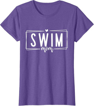 Swimmer Mom Proud Swim Mom
