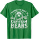I Support The Right to Keep and Arm Bears Funny Meme Design
