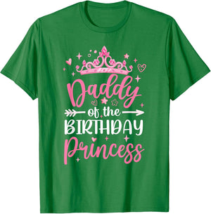 Daddy of The Birthday Princess Birthday Girl Kid Family