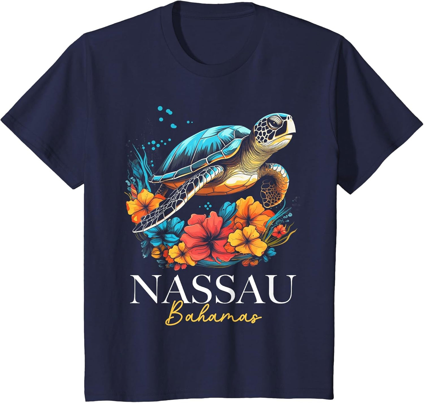 Nassau Bahamas Sea Turtle Diving Surfer Souvenir