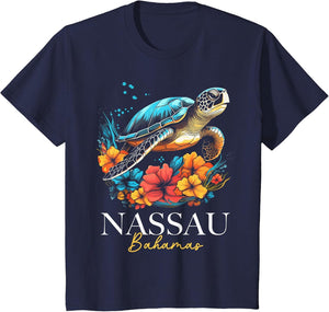 Nassau Bahamas Sea Turtle Diving Surfer Souvenir