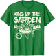King of The Garden Cool Gardening Gardener Grandpa Dad Men