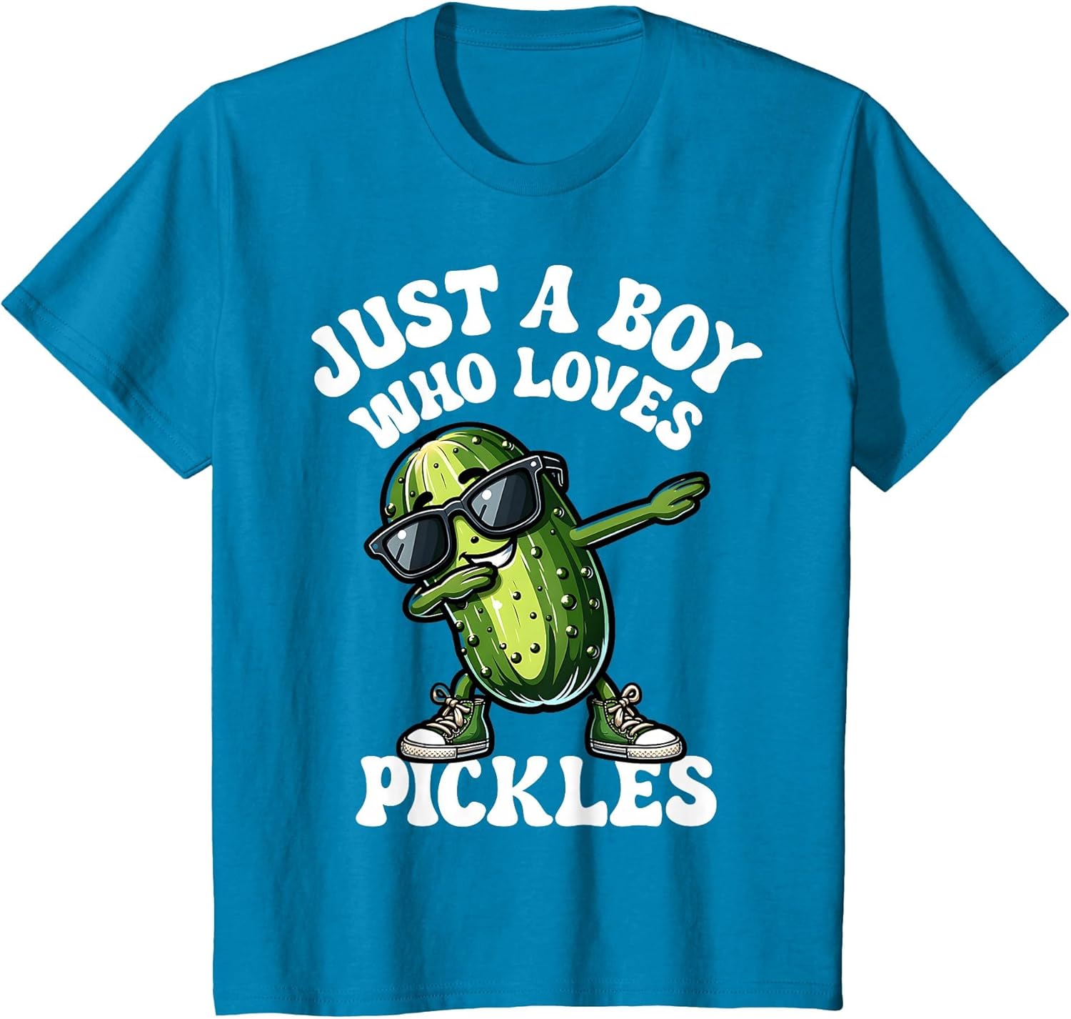 Just A Boy Who Loves Pickles Funny Pickle Birthday Party Kid