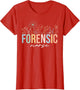 Retro Floral Forensic Nurse Wildflower Forensic Psychology