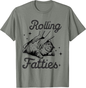 Rolling Fatties Cat Funny Cute Cat Lover Kitten Owner Kitty