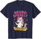 Neuro Sparkly Autism Awareness Neurodivergent ADHD Unicorn