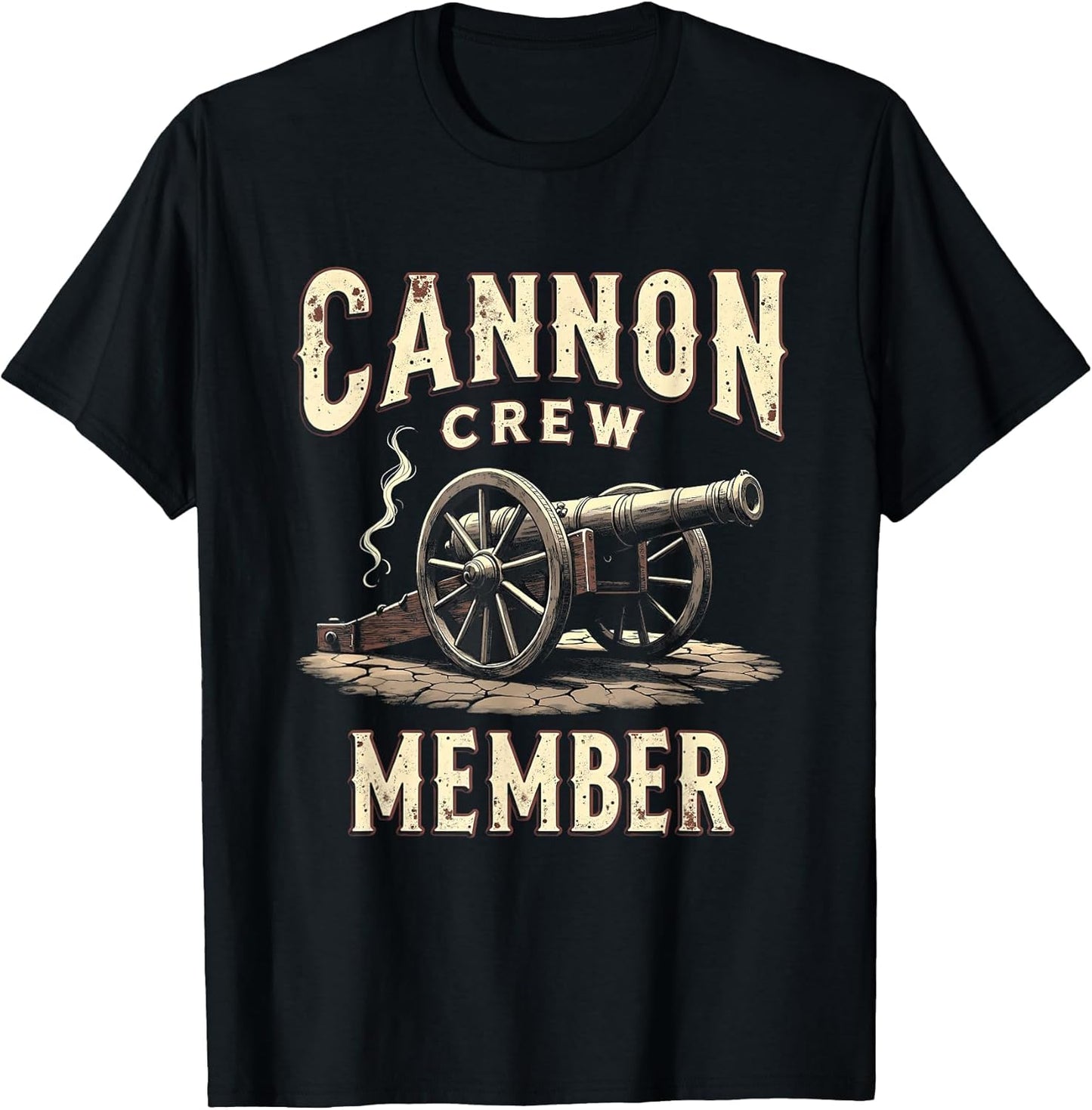 Cannon Crew Member Bold Graphic Design