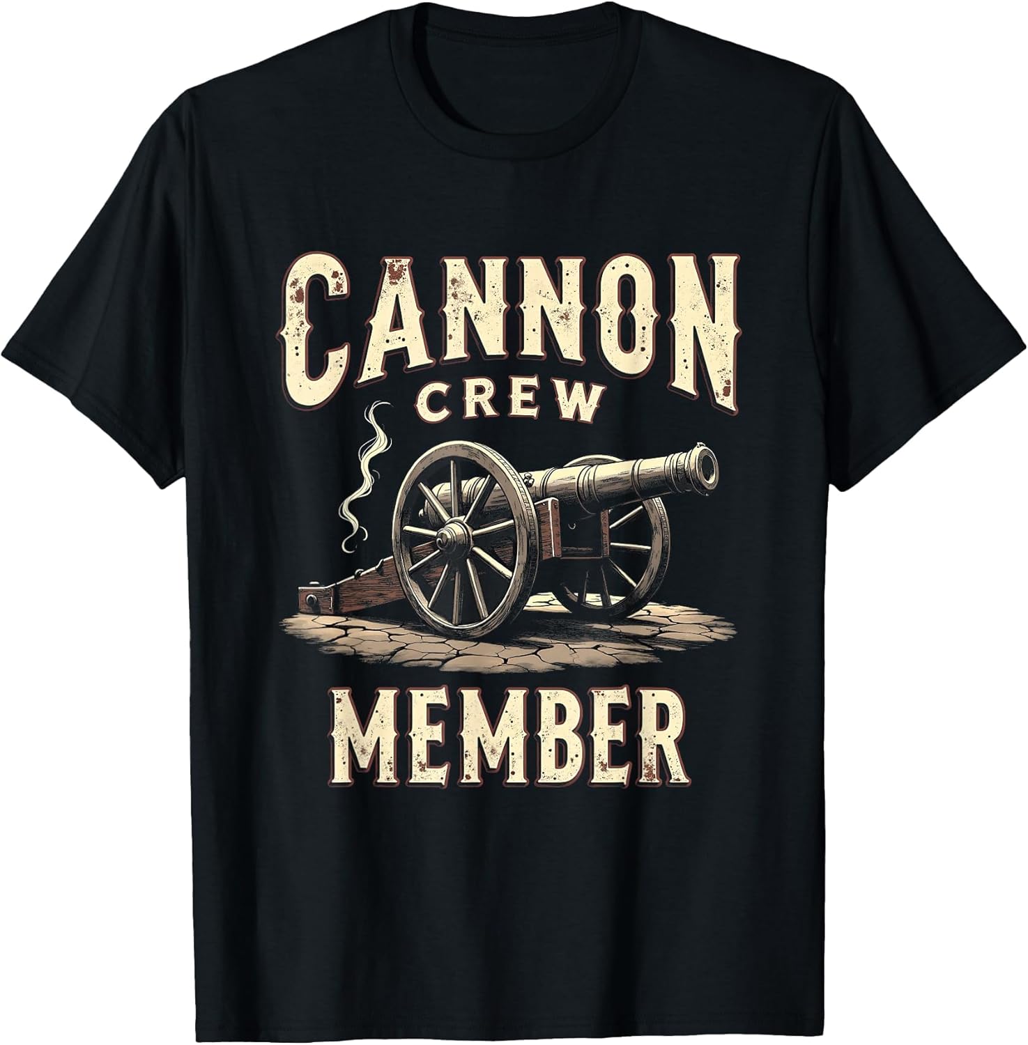 Cannon Crew Member Bold Graphic Design