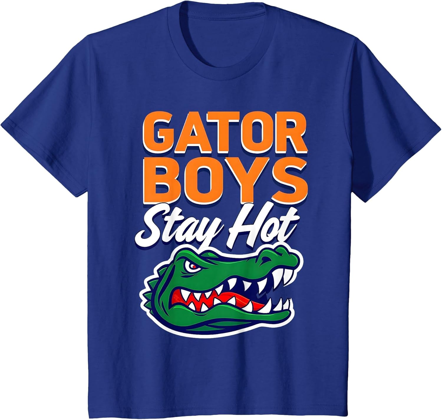 Gator Boys Stay Hot Bold Retro Alligator Graphic Design