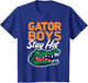 Gator Boys Stay Hot Bold Retro Alligator Graphic Design