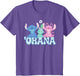 Kids Disney Stitch with Angel & Scrump Fluffy Cute 'Ohana