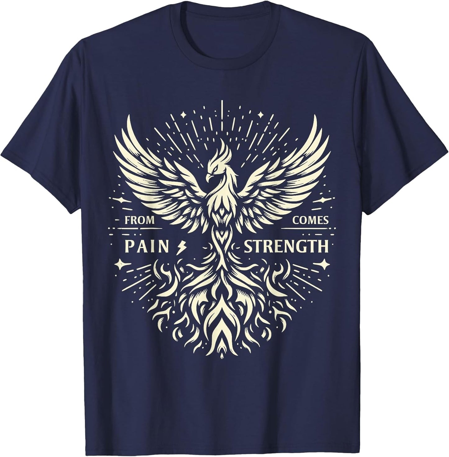from Pain Comes Strength, Phoenix Rising from Flames