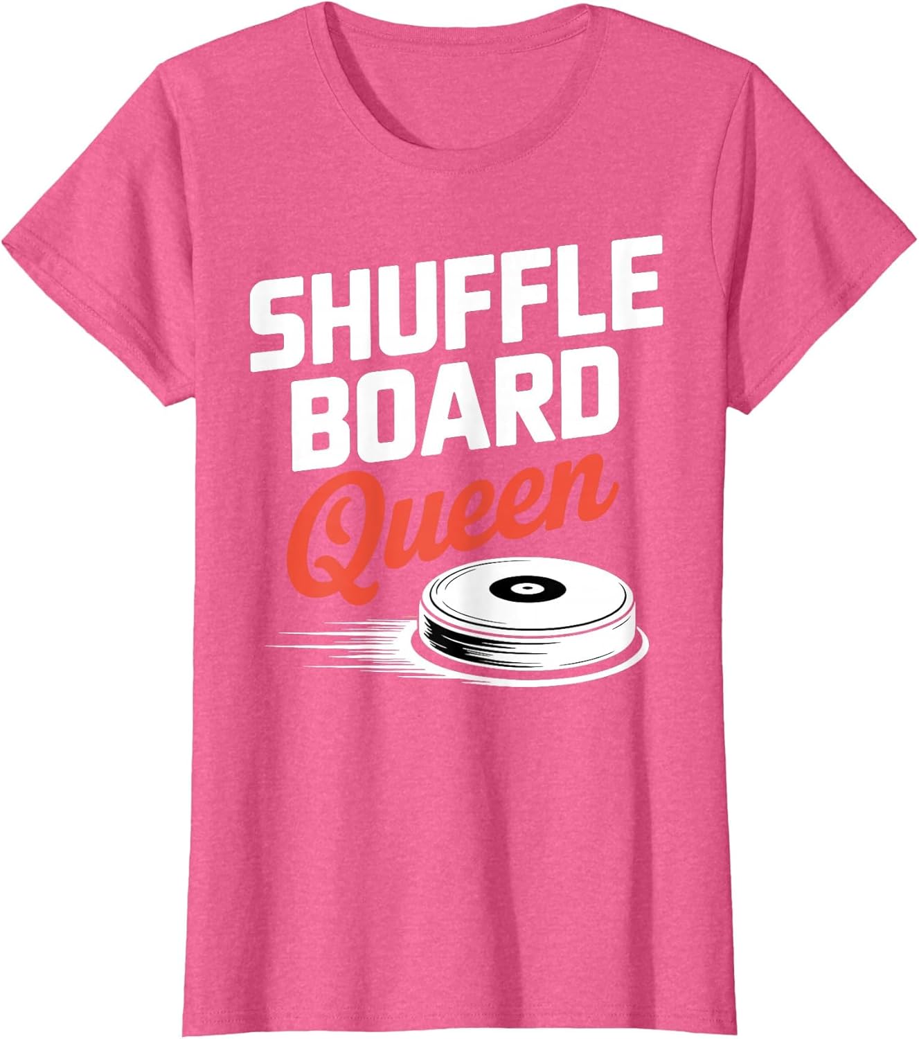 Shuffleboard Queen Cute Women's