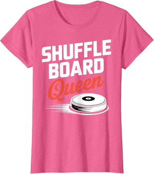 Shuffleboard Queen Cute Women's