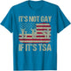Distressed It is Not Gay If It's TSA Funny Security