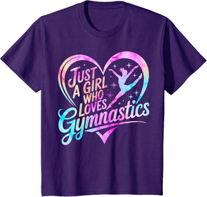 Gymnast Cute Just a Girl Who Loves Gymnastics