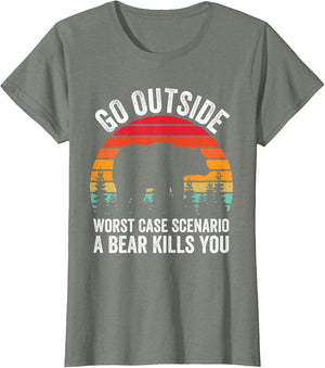 Go Outside Worst Case Scenario A Bear Kills You Camping