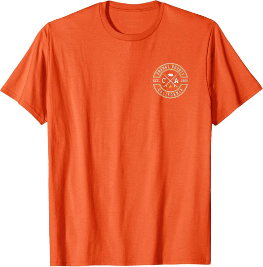 Orange County California CA Retro Surfer Beach Front & Back