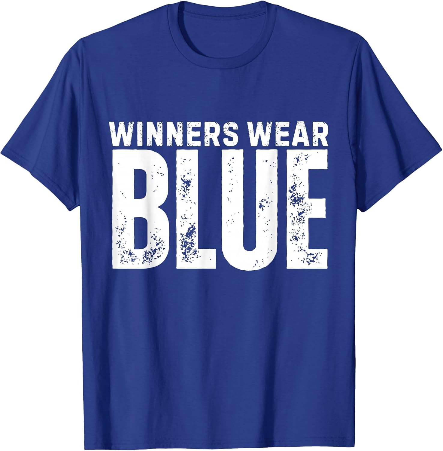 Winners Wear Blue Spirit Wear Team Game Color War Camp Blue