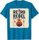 Retro Rebel Since Birth Vintage Band Design
