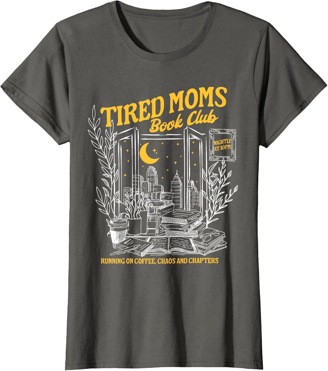 Retro Tired Moms Book Club Bookish Booktrovert Mother's Day