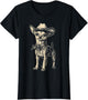 Chihuahua Wearing Cowboy Hat Funny Western Dog Mom Dad