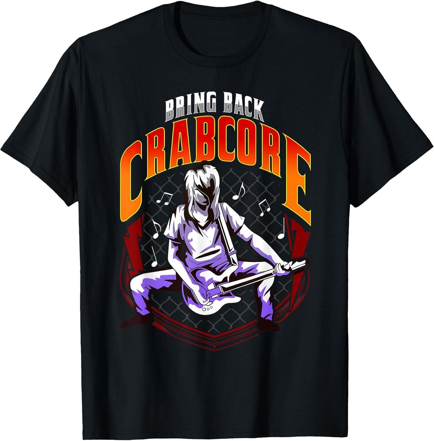 Crabcore Meme Funny Screamo Emo Music Hardcore Rock Musician