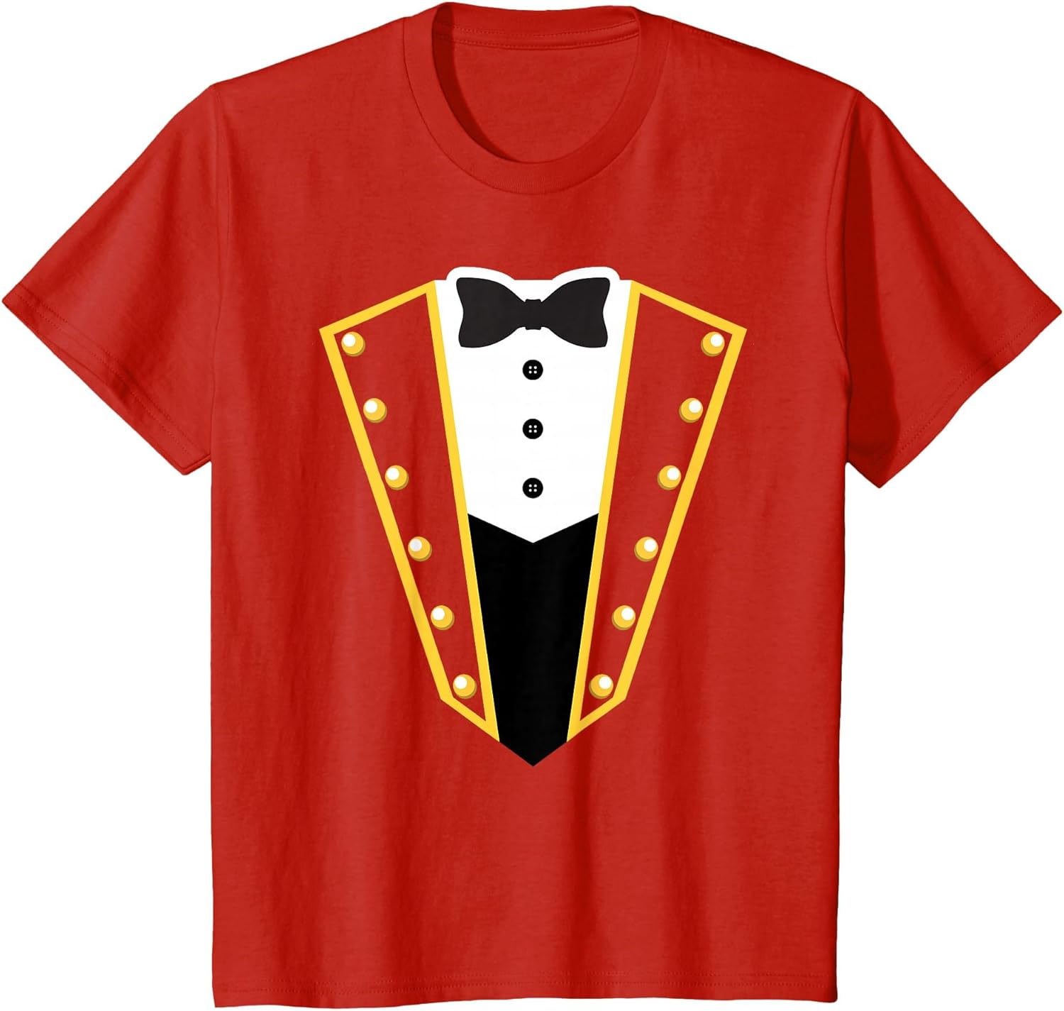 Circus Ringmaster Costume Showman Party Shirt