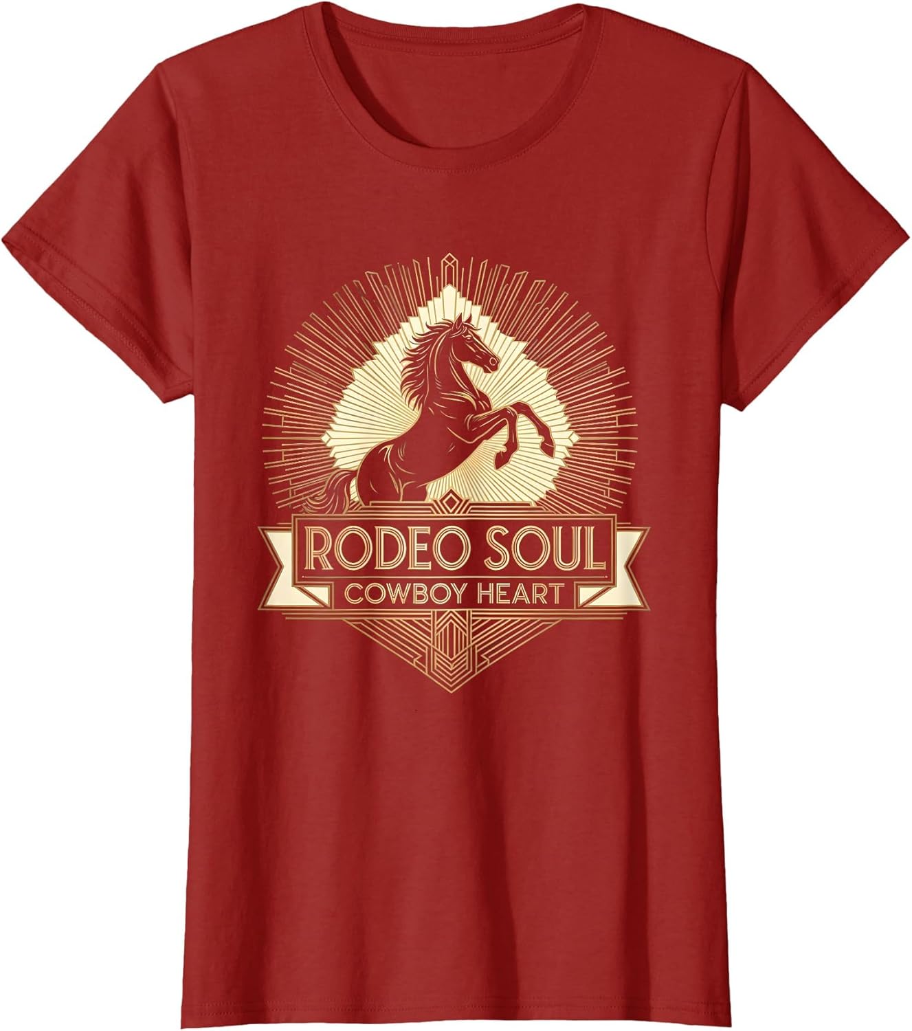 Rodeo Soul Cowboy Heart Western Design
