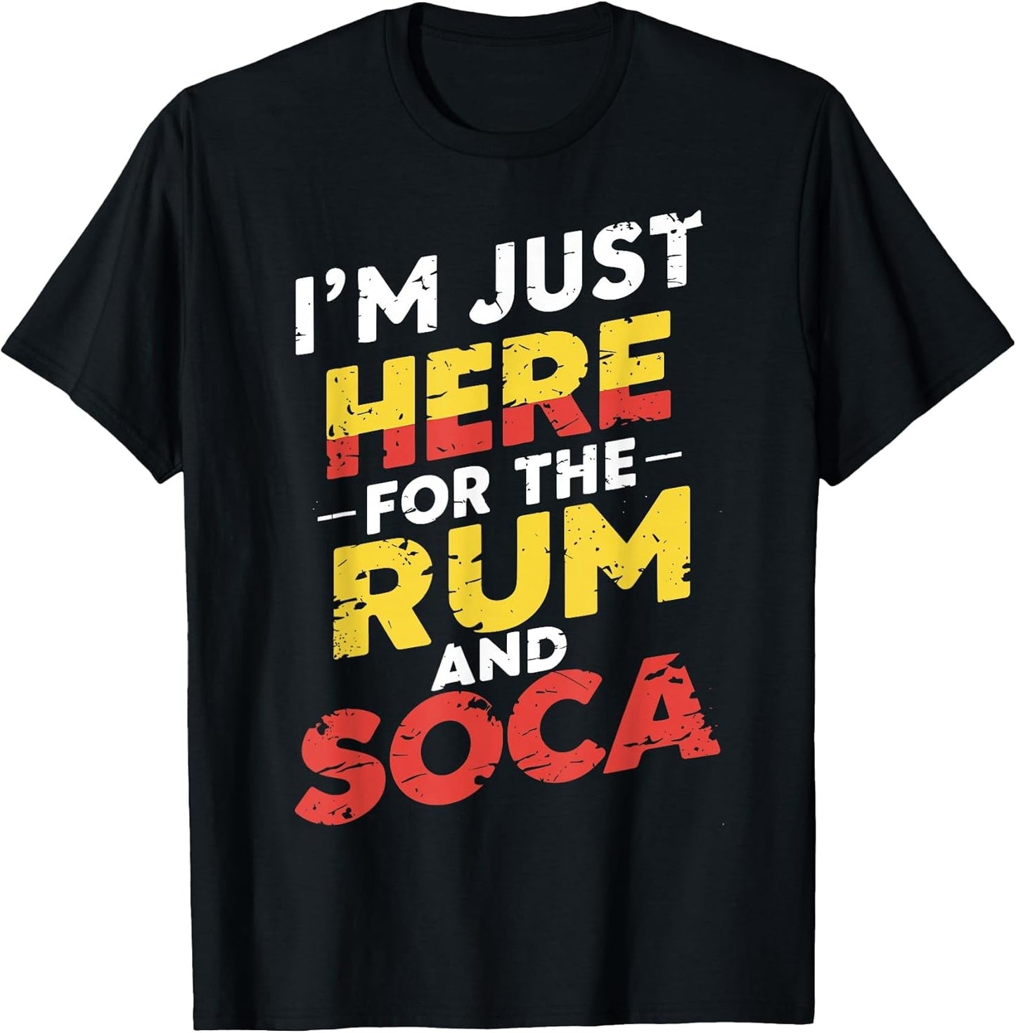 I'm Just Here for Rum and Soca Carnival Bacchanal Fete Women