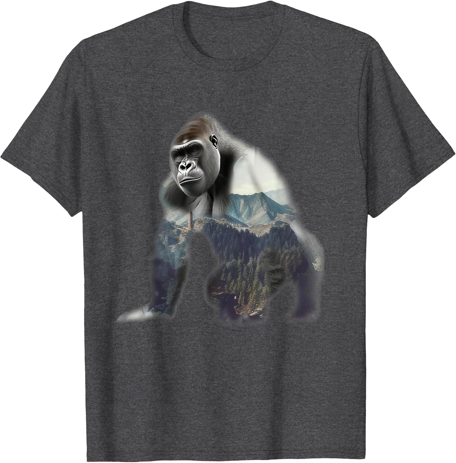 Gorilla Ape Silverback Primate Nature Jungle
