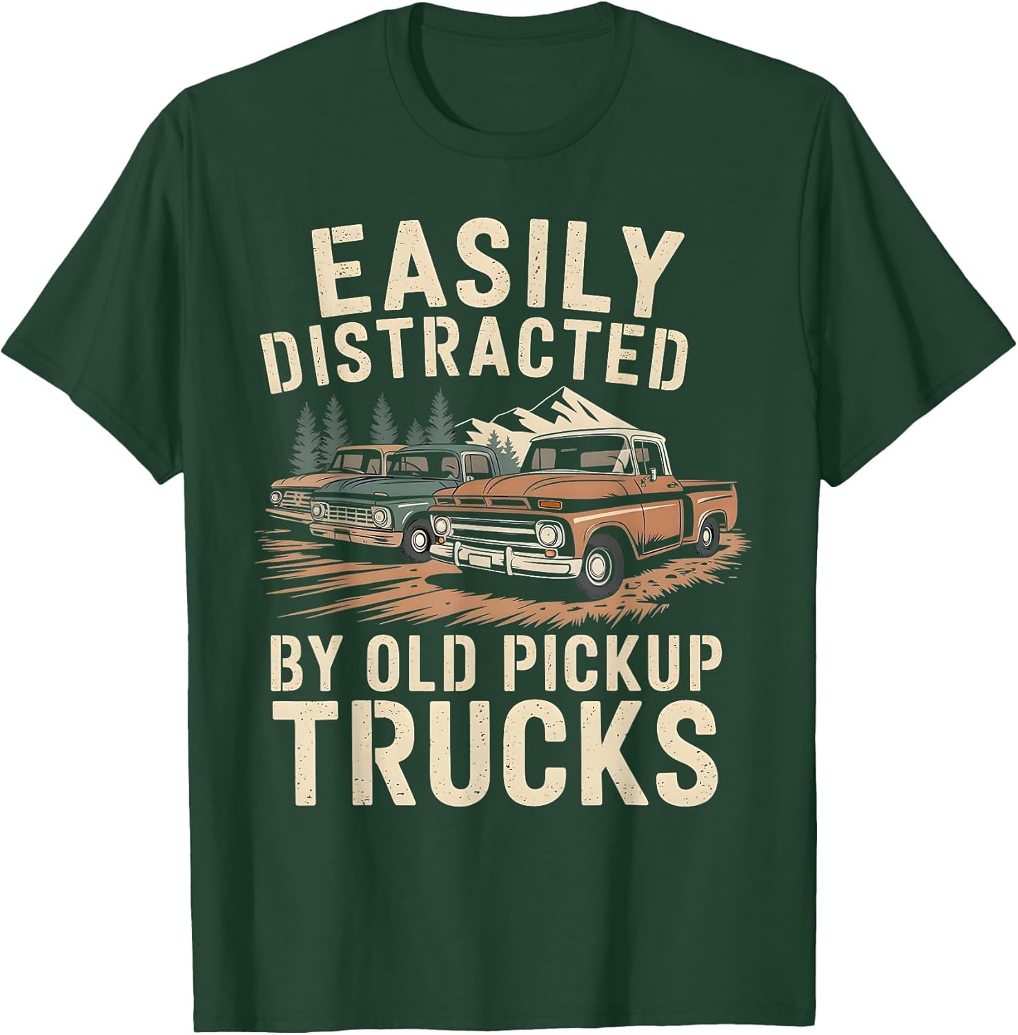 Easily Distracted By Old Pickup Trucks