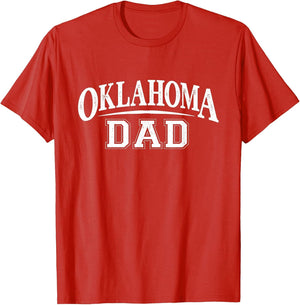 Oklahoma Dad Sooner State Stylish Art for Proud Father's