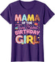 Mama of The Two Sweet Birthday Girl Donut 2Nd Birthday