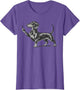 Funny Rude Black Dachshund Dog Meme Middle Finger Wiener Dog
