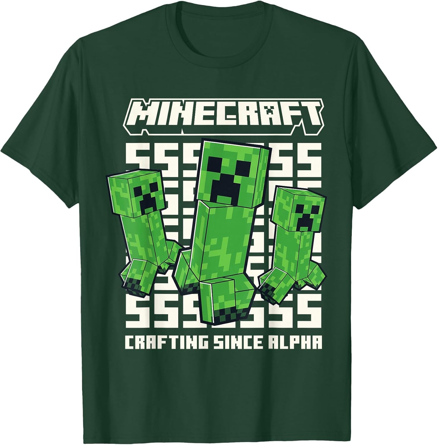 Minecraft Creeper Crafting Since Alpha Retro