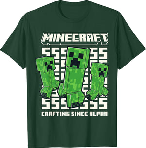 Minecraft Creeper Crafting Since Alpha Retro