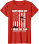 Remember Everyone Deployed Son Military Parents Mom Dad Flag
