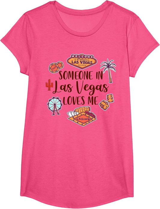 Las Vegas Baby Travel Trip Someone in Las Vegas Loves Me