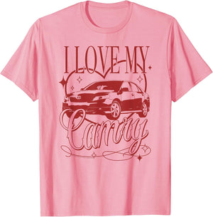 Toyota I Love My Camry Vintage Heart Portrait